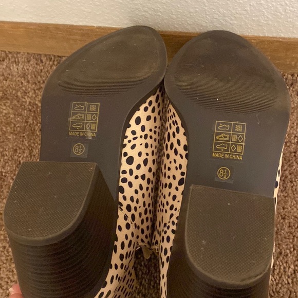 Journee Collection Animal Print Lola Booties. - Picture 15 of 16